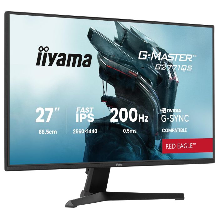 iiyama G2771QS-B1 Monitor Gaming 27" WQHD IPS 200Hz 0.5ms G-SYNC Compatible Negro 3