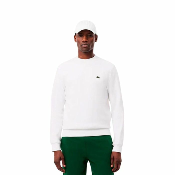 Sudadera sin Capucha Hombre Lacoste Core Performance Blanco 15-16 Años 0 Sudadera sin Capucha Hombre Lacoste Core Performance Blanco 15-16 Años 0