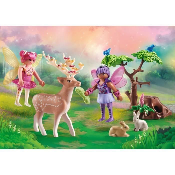 Starter Pack Hadas Con Animales Del Bosque 71800 Playmobil 1 Starter Pack Hadas Con Animales Del Bosque 71800 Playmobil 1