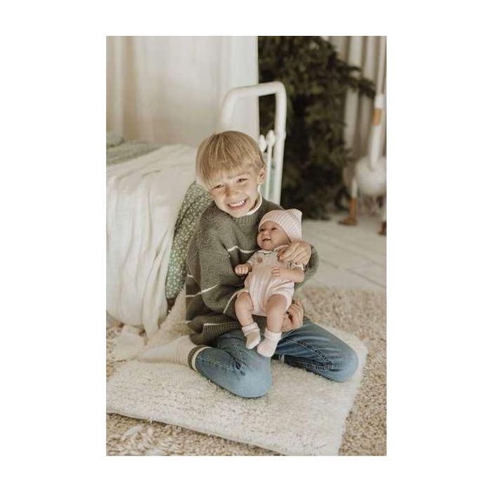 Muñecas Arias Muñeca Zoe Elegance 42 cm Rosa con Cojín (Cuerpo Vinilo, Niña) 15 Muñecas Arias Muñeca Zoe Elegance 42 cm Rosa con Cojín (Cuerpo Vinilo, Niña) 15