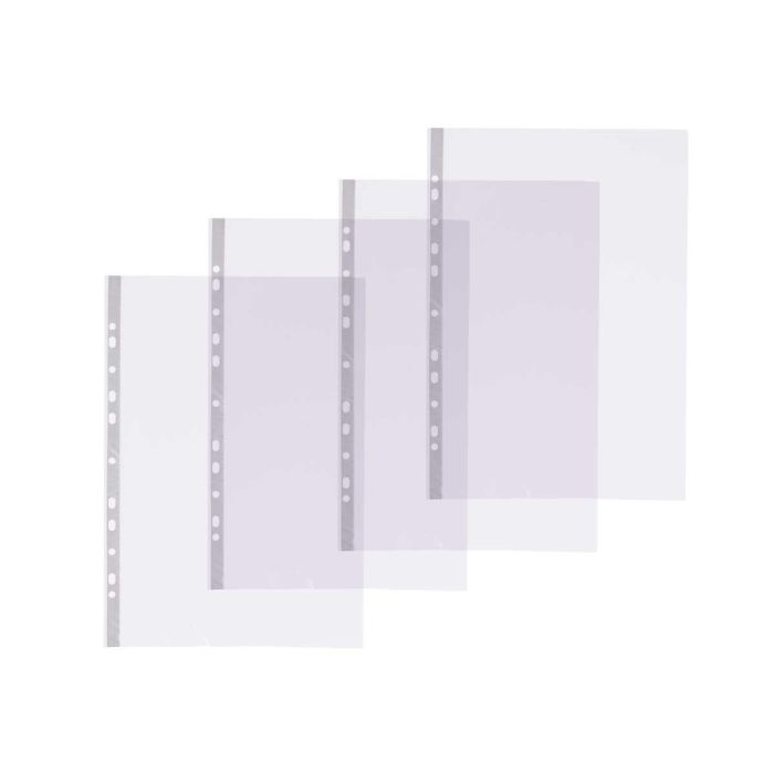 Set 40 Fundas Transparentes Folio 25x34x1 cm - Pincello (48 Unidades) 1 Set 40 Fundas Transparentes Folio 25x34x1 cm - Pincello (48 Unidades) 1