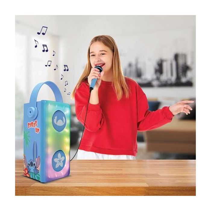 Lexibook Altavoz Infantil Stitch Bluetooth con Micrófono 4