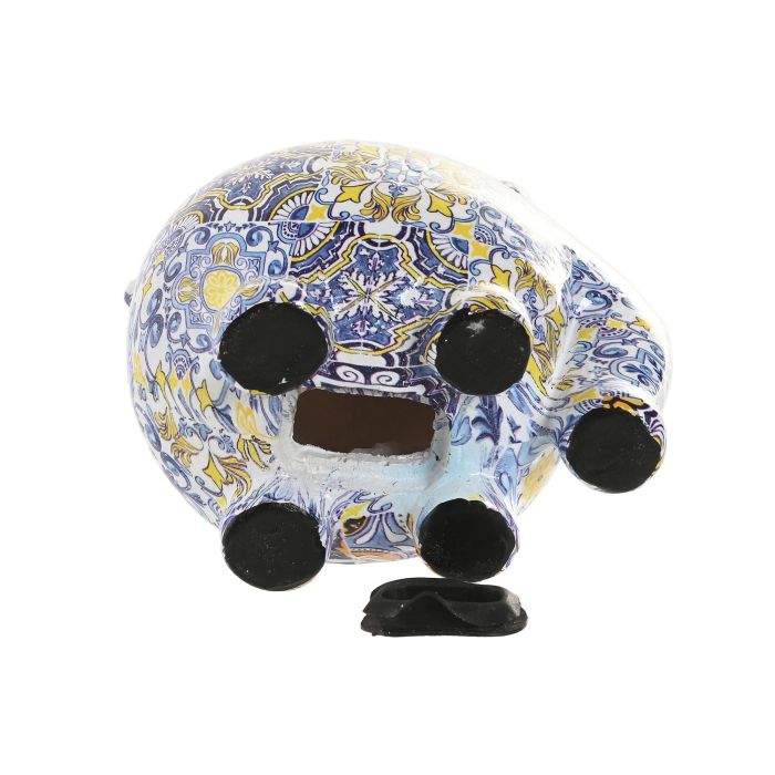 Hucha Mediterraneo DKD Home Decor Multicolor 11 x 11 x 14 cm (2 Unidades) 2 Hucha Mediterraneo DKD Home Decor Multicolor 11 x 11 x 14 cm (2 Unidades) 2