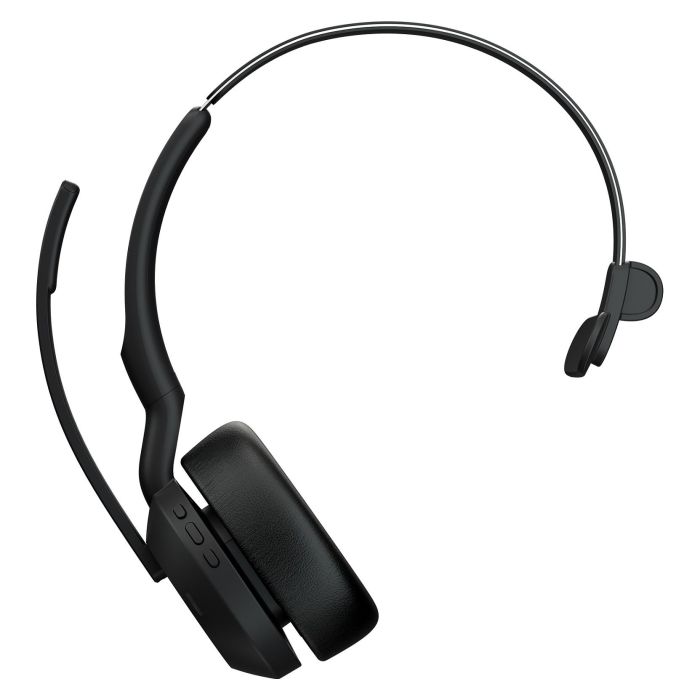 Jabra Evolve2 55 Link380c MS Mono Auriculares Inalámbricos Bluetooth para Oficina/Centro de Llamadas, Certificado Microsoft Teams, Negro 1 Jabra Evolve2 55 Link380c MS Mono Auriculares Inalámbricos Bluetooth para Oficina/Centro de Llamadas, Certificado Microsoft Teams, Negro 1