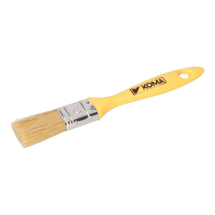 Paletina triple nº 12 mango amarillo 25 mm 0 Paletina triple nº 12 mango amarillo 25 mm 0