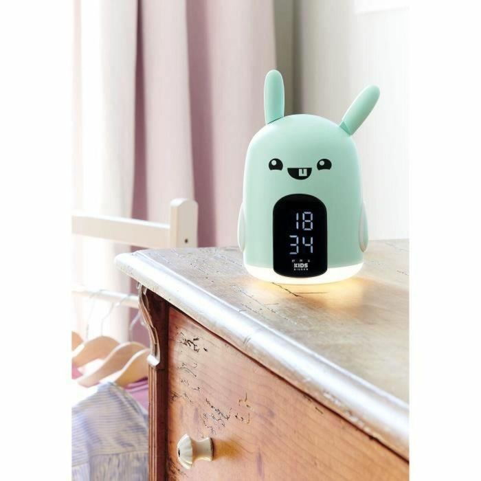 Bigben Kids BIG3499550387032 Despertador y Luz Nocturna Infantil Baxter, Reloj de Mesita con Luz de Compañía Diseño Conejo RKIDSRABBIT 3 Bigben Kids BIG3499550387032 Despertador y Luz Nocturna Infantil Baxter, Reloj de Mesita con Luz de Compañía Diseño Conejo RKIDSRABBIT 3