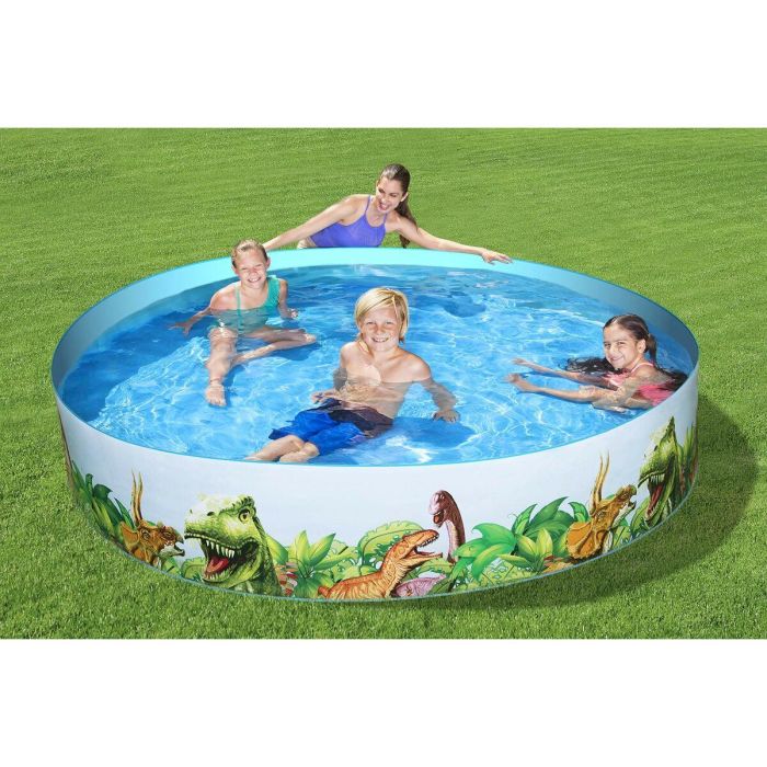Bestway Piscina Rigida Infantil PVC Dinosaurios 244x46 cm +3 Años Jardin 55001 17 Bestway Piscina Rigida Infantil PVC Dinosaurios 244x46 cm +3 Años Jardin 55001 17