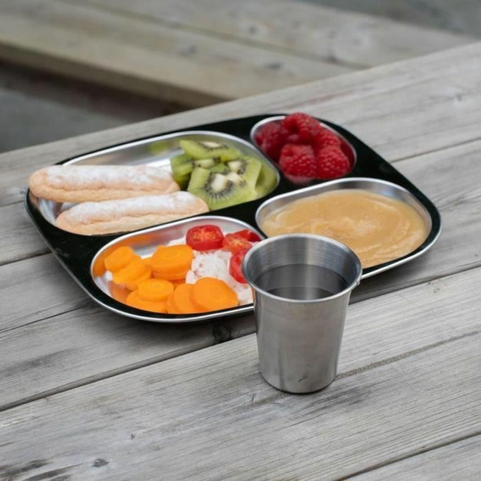 Thermobaby AAAOY87758 Bandeja Compartimentada con 4 Compartimentos de Acero Inoxidable y Libre de BPA 3 Thermobaby AAAOY87758 Bandeja Compartimentada con 4 Compartimentos de Acero Inoxidable y Libre de BPA 3