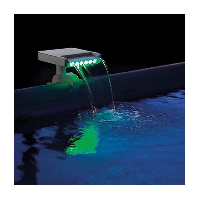 Intex Cascada de Agua con Luces LED Multicolor para Piscinas, PVC, 38x33.5x31.5 cm 3 Intex Cascada de Agua con Luces LED Multicolor para Piscinas, PVC, 38x33.5x31.5 cm 3