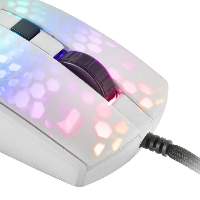 Mars gaming Ratón MMR RGB Translucido Blanco 12800DPI 4 Mars gaming Ratón MMR RGB Translucido Blanco 12800DPI 4