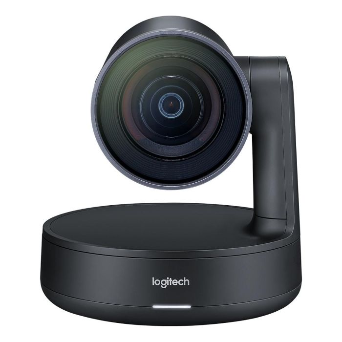 Logitech 960-001224 Sistema de Videoconferencia, 4K Ultra HD, Zoom 15x, Campo de Visión 90°, Kit para Videoconferencias 3