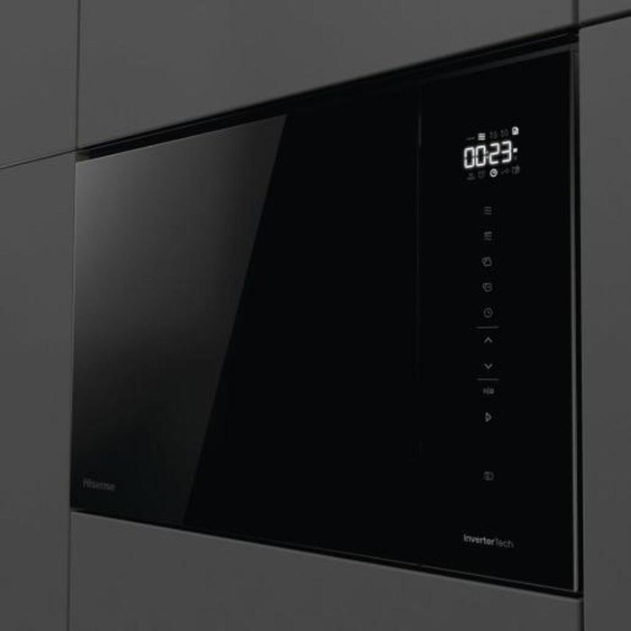 Microondas con Grill Hisense Negro 900 W 25 L 38 Microondas con Grill Hisense Negro 900 W 25 L 38