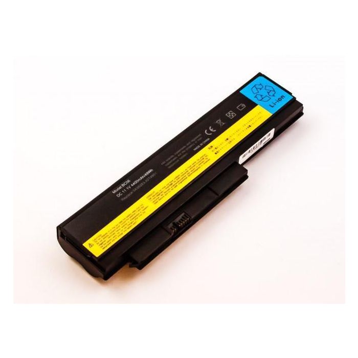 CoreParts Laptop Battery for Lenovo 49Wh 6 Cell Li-ion 11.1V 4.4Ah Black CoreParts Laptop Battery for Lenovo 49Wh 6 Cell Li-ion 11.1V 4.4Ah Black