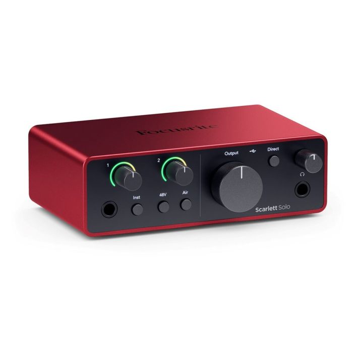 Interfaz de audio Focusrite SCARLETT SOLO USB-C 4TH GEN 1