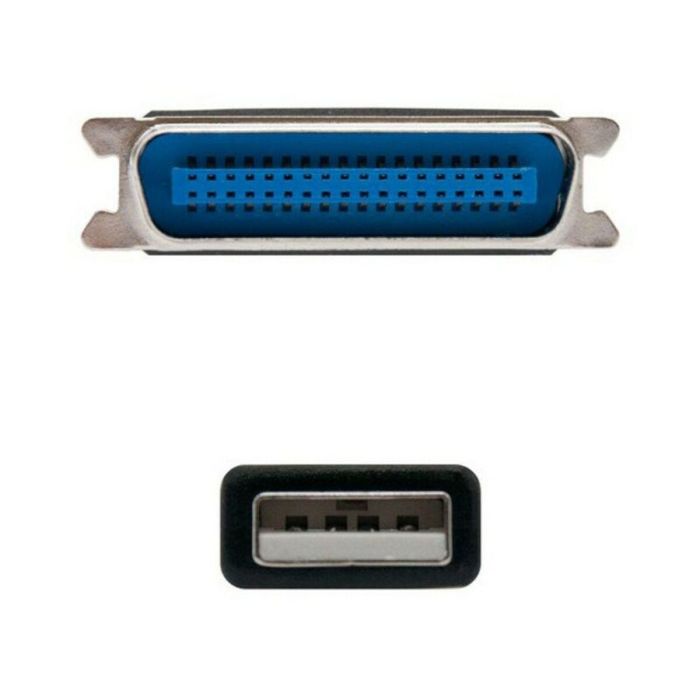 Nanocable Conversor USB a Paralelo Impresora Tipo A/M-CN36(IEEE1284)/M 1.5m Negro 1 Nanocable Conversor USB a Paralelo Impresora Tipo A/M-CN36(IEEE1284)/M 1.5m Negro 1