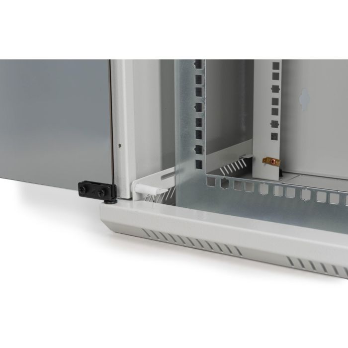 DIGITUS Carcasa Mural Combinada 254 mm (10") y 482.6 mm (19") 10U Acero IP20, Gris 3