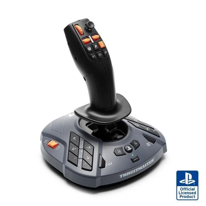 Thrustmaster 4160881 SIMTASK Farming Stick Joystick para Simulación Agrícola y Maquinaria Pesada, 3 Ejes, 33 Botones, PS5 y PC 2