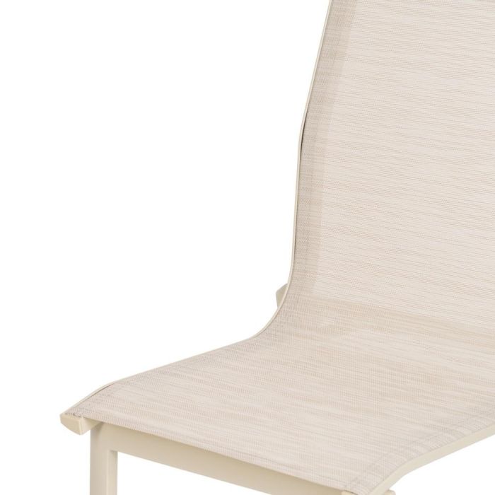 Silla Apilable Aluminio-Textileno 49 X 62 X 90 cm