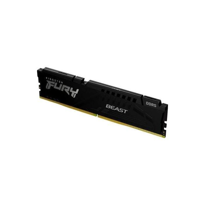 Kingston FURY Beast Módulo de Memoria DDR5 16GB (1x16GB) 6400MT/s CL32 Negro - KF564C32BB-16 1 Kingston FURY Beast Módulo de Memoria DDR5 16GB (1x16GB) 6400MT/s CL32 Negro - KF564C32BB-16 1