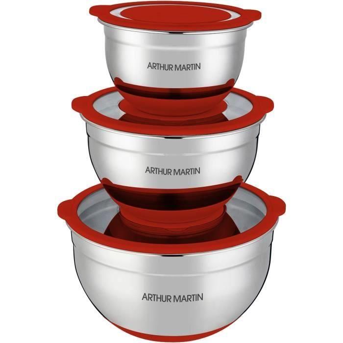 Ensaladera Arthur Martin AM032 3 Piezas 0 Ensaladera Arthur Martin AM032 3 Piezas 0