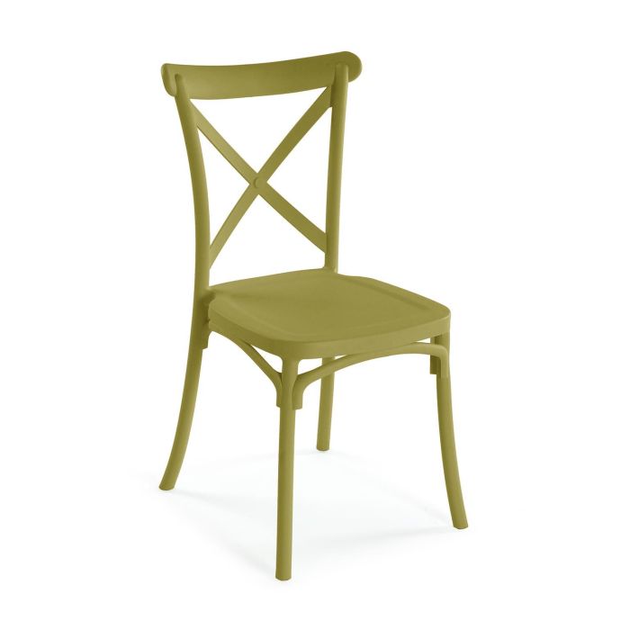 Silla Mostaza Versa 43X88CM (4 Unidades) Silla Mostaza Versa 43X88CM (4 Unidades)