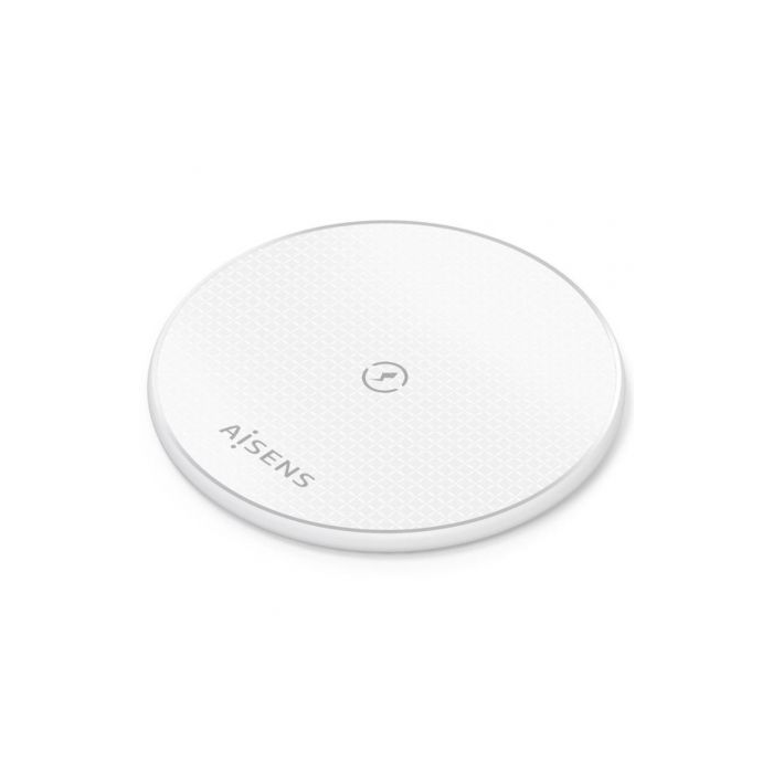 Aisens ASCH-15W1WC057-W Base de Carga Inalámbrica USB-C 15W para Móvil Qi Compatible Blanco