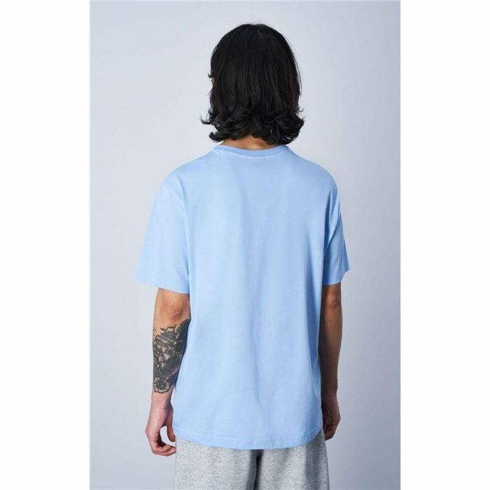 Camiseta de Manga Corta Hombre Champion Crewneck Azul