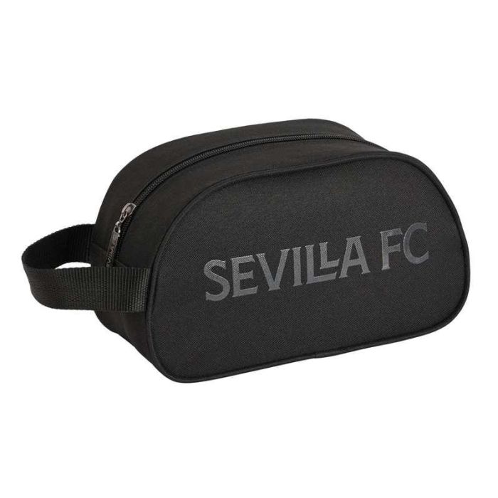 Safta Neceser Adapt. Carro Sevilla Fc "Teen" Negro 26x15x12cm