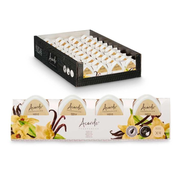 Set 4 Ambientadores Mini Vainilla Acorde 24X7CM (12 Unidades) 2 Set 4 Ambientadores Mini Vainilla Acorde 24X7CM (12 Unidades) 2
