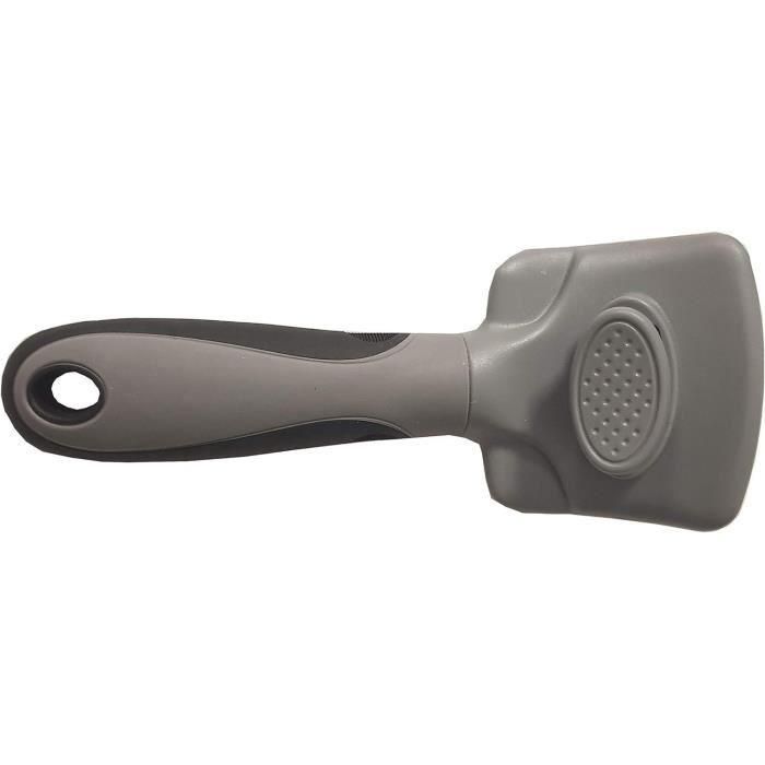 VETOCANIS Cepillo para Gatos, Retráctil y Autolimpiante, con Puntas Redondeadas para Eliminar Pelo Muerto Suavemente 3