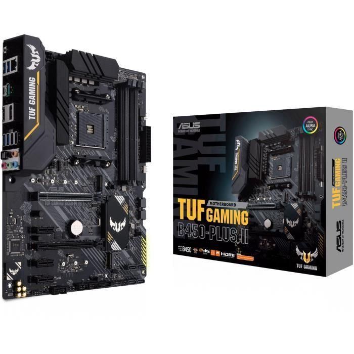 ASUS TUF B450-PLUS II Placa base para juegos 90MB1650-M0EAY0 0 ASUS TUF B450-PLUS II Placa base para juegos 90MB1650-M0EAY0 0