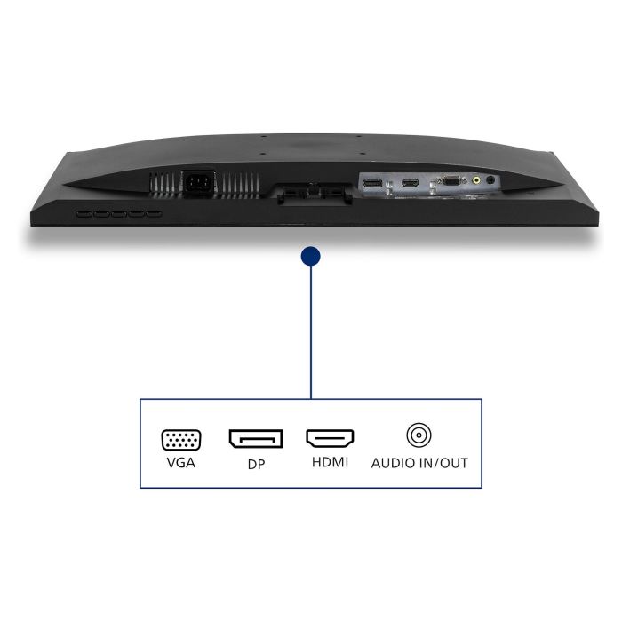 Philips 243V7QJABF Monitor 24" Full HD (1920x1080) IPS 75Hz 4ms Altavoces HDMI DisplayPort VESA Negro