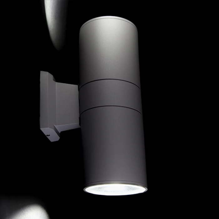 HO Aplique LED Exterior 30W 2246Lm 2700K Violet IP65 40.000H [HO-COBWALL-2X15-WW] 2