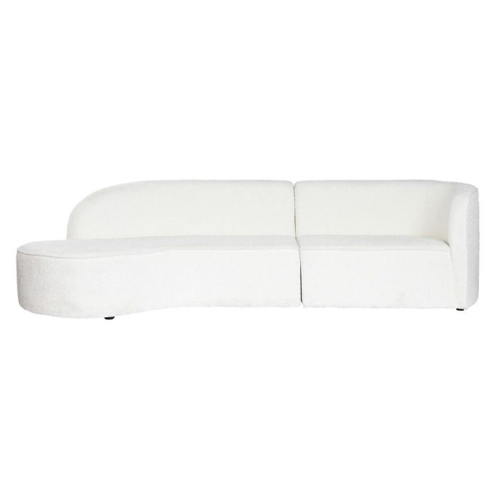 Sofa Moderno DKD Home Decor Blanco 107 x 73 x 299 cm 1