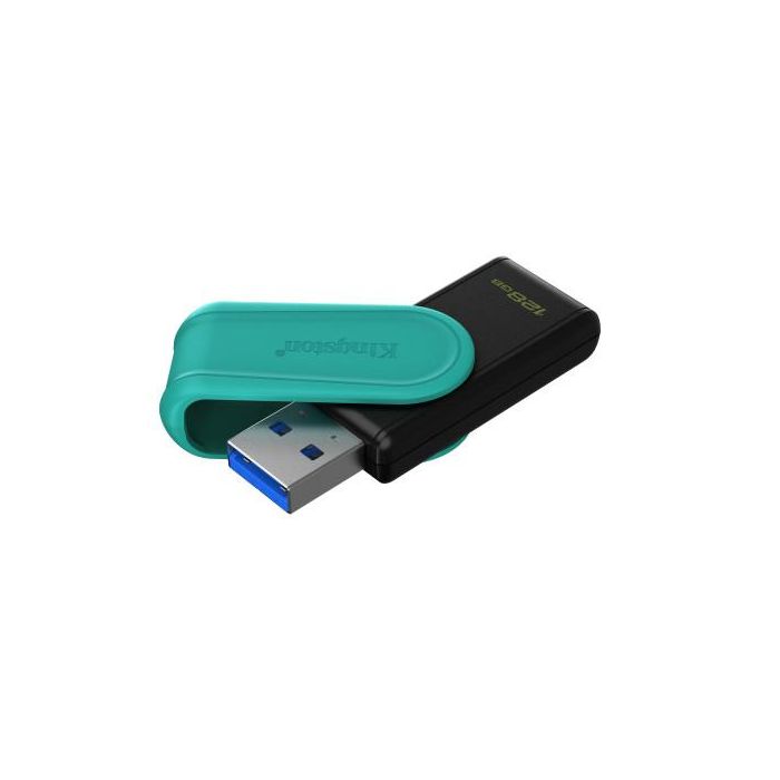 Kingston Technology DataTraveler 128GB Portable USB 3.2 Gen 1 Exodia S (Black/Turquoise) 1 Kingston Technology DataTraveler 128GB Portable USB 3.2 Gen 1 Exodia S (Black/Turquoise) 1