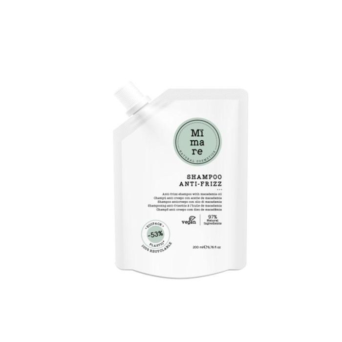Champú Disciplinante Anti-Frizz Mimare 200ml - Con Aceite de Macadamia para Cabello Seco y Encrespado Champú Disciplinante Anti-Frizz Mimare 200ml - Con Aceite de Macadamia para Cabello Seco y Encrespado