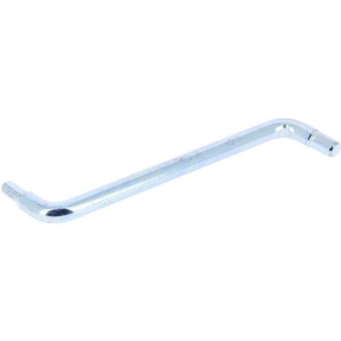 Powertrac 3221322113118 Llave Hexagonal de Precisión para Tapones de Drenaje 8-10 mm de Acero