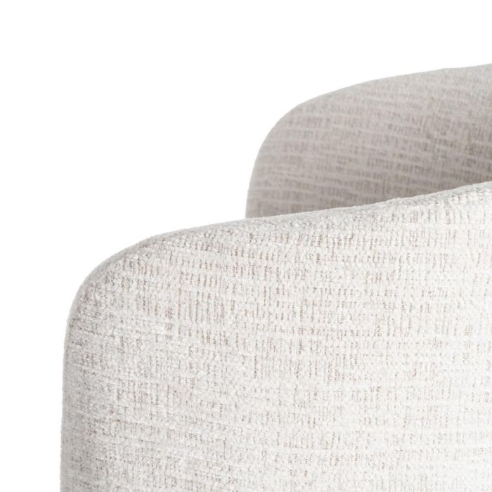 Silla Crema Tejido-Metal Salón 61 X 56 X 77,50 cm