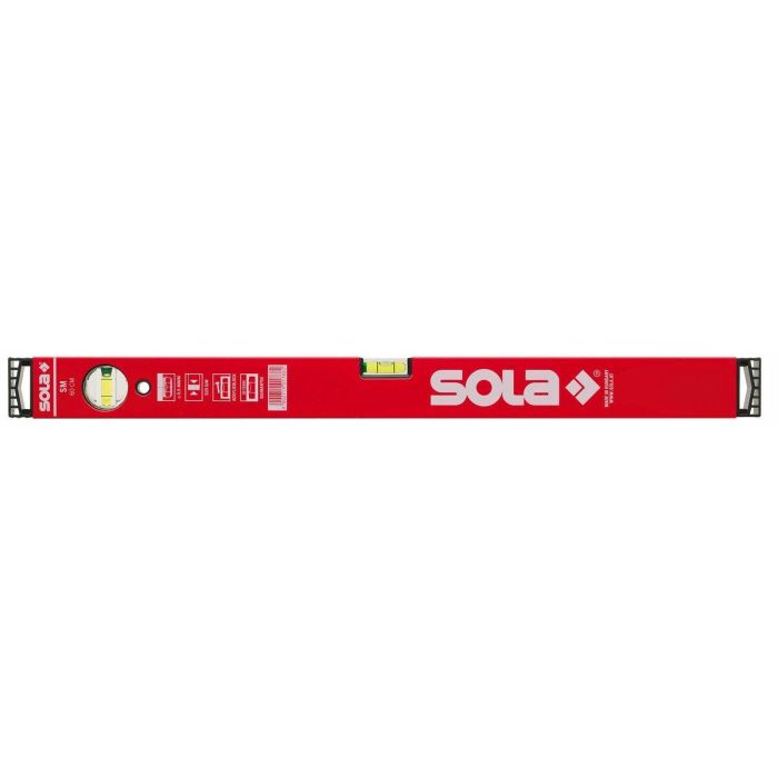 Nivel de Burbuja SOLA SM 40 cm Aluminio 400 mm 6 Nivel de Burbuja SOLA SM 40 cm Aluminio 400 mm 6