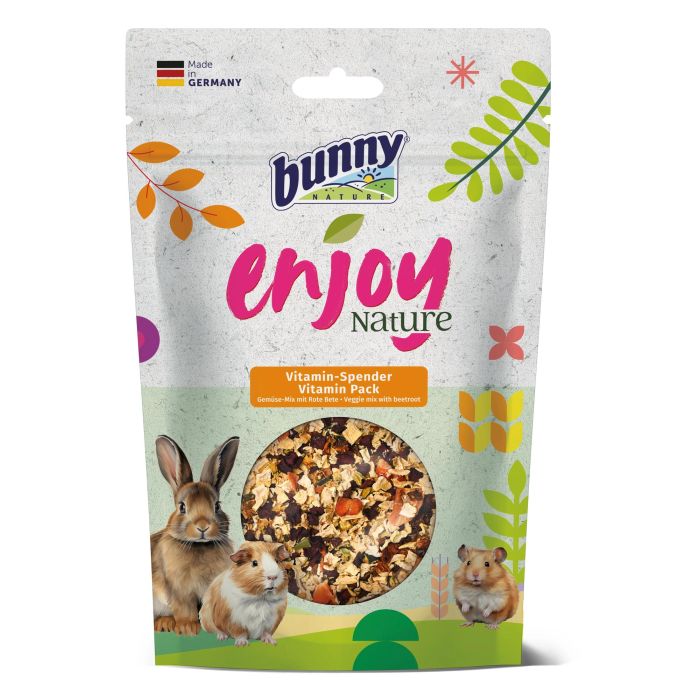 Bunny Nature Snacks Enjoy Nature Vitaminas 6x90 gr