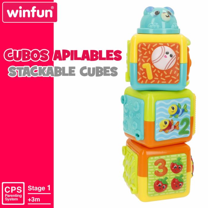 Bloques Apilables Winfun 8,5 X 25 X 8,5 CM (6 Unidades) 5 Bloques Apilables Winfun 8,5 X 25 X 8,5 CM (6 Unidades) 5