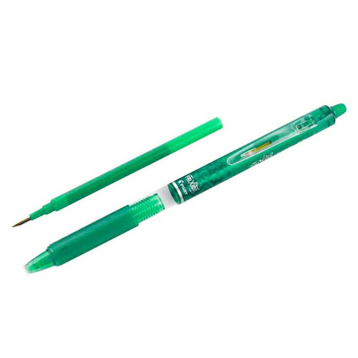 Boligrafo Pilot Frixion Clicker Borrable 0,7 mm Color Verde 12 unidades 4