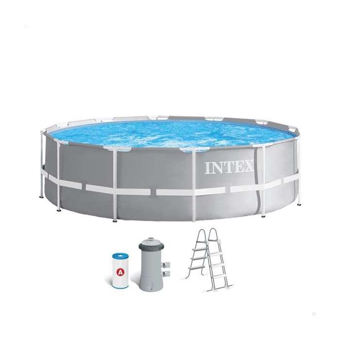 Piscina prism frame con depuradora capacidad 8592 litros 366x99 cm Piscina prism frame con depuradora capacidad 8592 litros 366x99 cm
