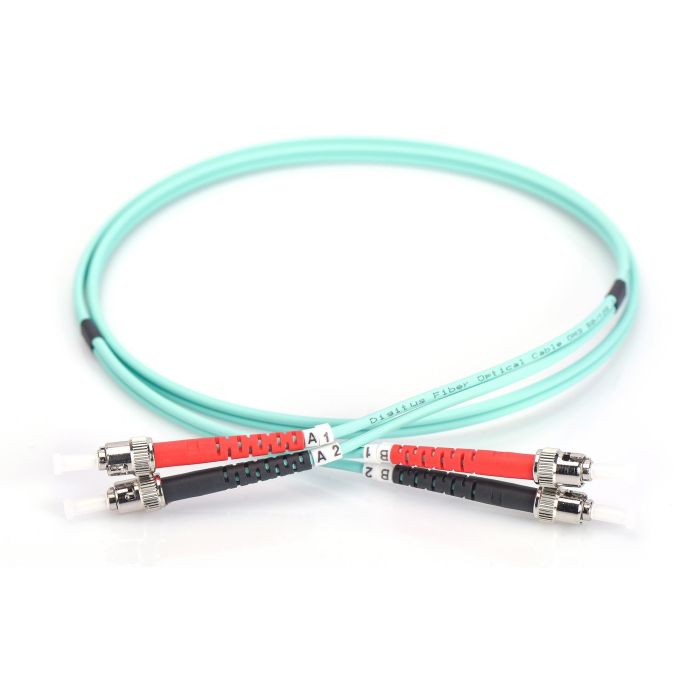 DIGITUS LWL Patchkabel ST -> ST 5.00m Multimode Duplex OM3 2 DIGITUS LWL Patchkabel ST -> ST 5.00m Multimode Duplex OM3 2
