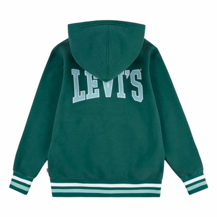 Sudadera con Capucha Niño Levi's Lvb Varsity Oliva 5.0-Light Brunette 1