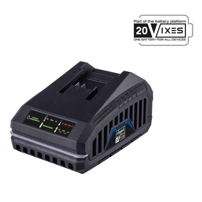 Scheppach SBC4.5A - Cargador de baterías 4,5 A para baterías Li-ion 20V IXES Scheppach SBC4.5A - Cargador de baterías 4,5 A para baterías Li-ion 20V IXES