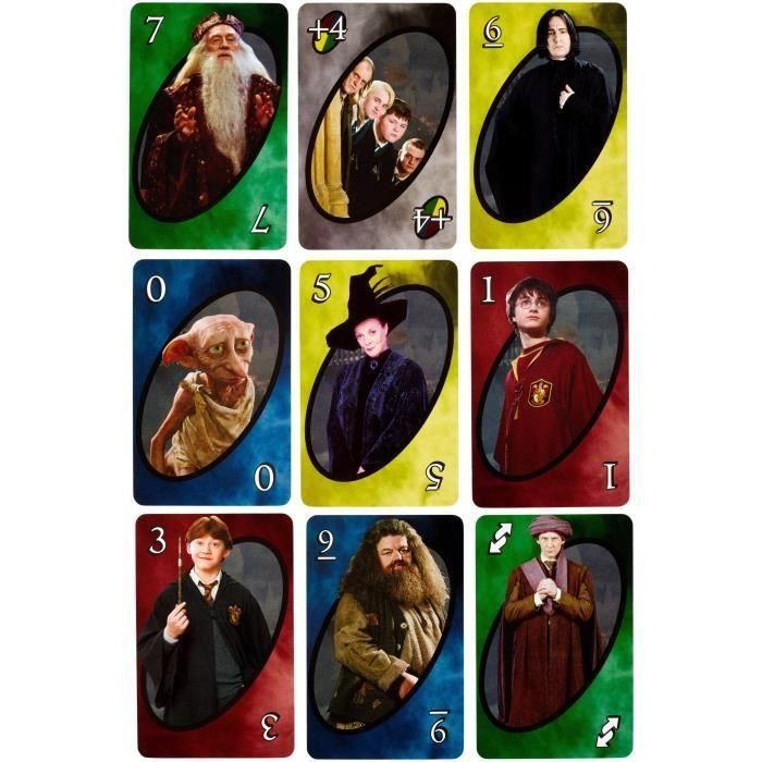 Juego Uno Harry Potter Fnc42 Mattel Games 2 Juego Uno Harry Potter Fnc42 Mattel Games 2