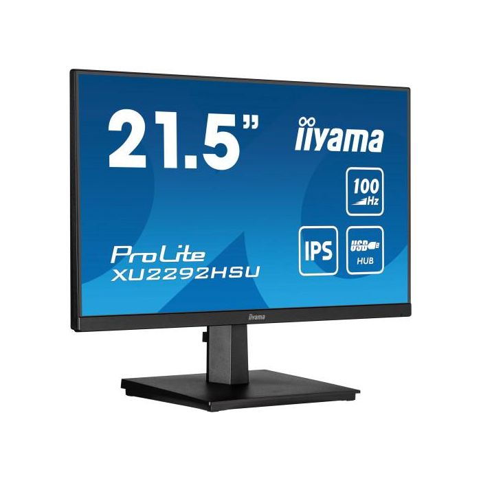 Iiyama ProLite XU2292HSU-B6 Monitor 21.5" Full HD IPS LED 100Hz HDMI USB 3.1 Negro 2
