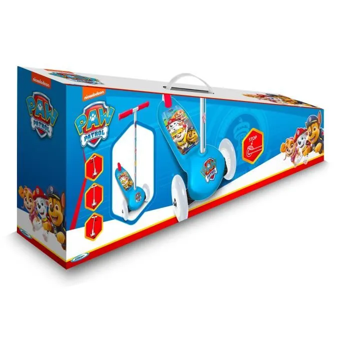 Paw Patrol Patinete infantil de 3 ruedas con dirección PA450045 1