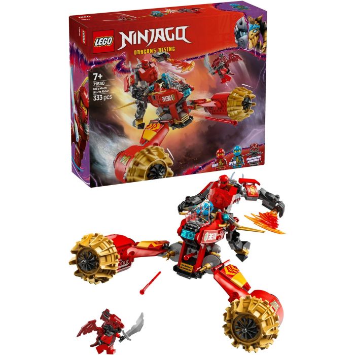 LEGO 71830 Ninjago Moto-Meca de la Tormenta de Kai | Juguete de Construcción 2 en 1: Meca y Moto de Nya | Set +7 años 13 LEGO 71830 Ninjago Moto-Meca de la Tormenta de Kai | Juguete de Construcción 2 en 1: Meca y Moto de Nya | Set +7 años 13